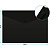Папка-конверт PK803T ф.А4 (340*238 мм), горизонтальная, кнопка, непрозрачный полипропилен 0,15 мм, "Бюрократ" (цвет: черный, арт.1657921_PK803TBLCK)