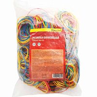 Резинки универсальные, цветные, 500 г, 2 мм, d-60 мм, “Silwerhof”