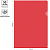 Папка уголок ф.А4 (220*308 мм), глянцевый полипропилен 150 мкм, "OfficeSpace" (цвет: красный, арт.Fmu15-4_868)