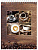 Блокнот 60 л. ф.А4 (200*270 мм), клетка, гребень сверху, лакированная обложка, "Silwerhof" (дизайн: Кофе, арт.731193-14)