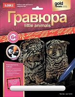 Чау-чау: Гравюра с золото-металлическим эффектом, размер 178*237 мм, для детей от 6-ти лет.