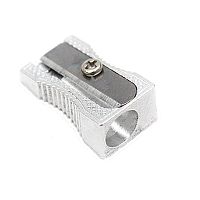 Точилка "клин" 1 отверстие d-8 мм, металлическая, 14*25*10 мм, "Silwerhof"