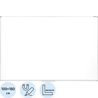 Доска магнитно-маркерная, настенная, 1000*1800 мм, белая, лаковая, алюминиевая рамка, лоток.