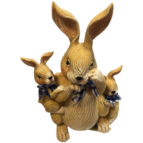 Фигурка декоративная "Веселая семейка", высота 15 см, "Choosing Porcelain"