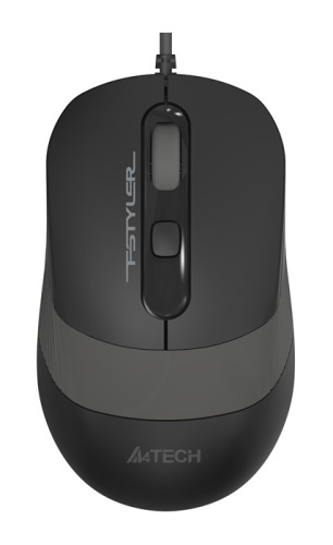Мышь оптическая "Fstyler FM10", интерфейс USB, 1600 dpi, провод 1.5 м, 4 кнопки, "A4Tech"