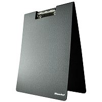 Планшет ф.А4 (240*320 мм), верхний металлический зажим, торец 7 мм, вертикальная верхняя створка, вспененный полипропилен 1,8 мм, "Silwerhof"