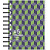 Блокнот "Spring Book" 150 л, ф.А6 (105*140 мм), клетка, гребень сбоку, пластик. обложка, "Attache" (дизайн: Синий/зеленый, арт.1014476)