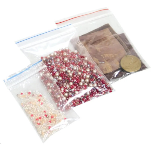 Фасовочный пакет, замок Zip Lock, ПВД 32 мкм, 150*200 мм, упак. 100 шт фото 2