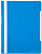 Папка скоросшиватель "Премиум" ф.А4 (230*310 мм), до 100 л, прозрачный верхний лист, торец 20 мм, полипропилен 120/160 мкм, "Бюрократ" (цвет: бирюзовый, арт.PS20TURG, 816307)