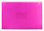 Папка-конверт "Double Neon" ф.А4 (330*228 мм), гибкая молния сверху, карман снаружи 98*54 мм, ПВХ 0.15 мм, "Бюрократ" (цвет: розовый, арт.1125206)