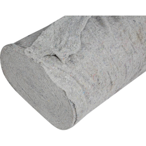 Полотно холстопрошивное, светлое 2,5 мм, 180 г/м2, 750 мм, рулон 50 м. фото 3