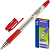 Ручка шариковая, сменный стержень 144 мм, масляная основа, шарик 0,7 мм, линия 0.22 мм, манжета, "Pilot" (цвет: красный)