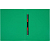 Папка ф.А4 (235*305 мм), пружинный скоросшиватель, торец 14 мм, пластик 0.5 мм, "Стамм" (цвет: зеленый, арт.ММ-32222)