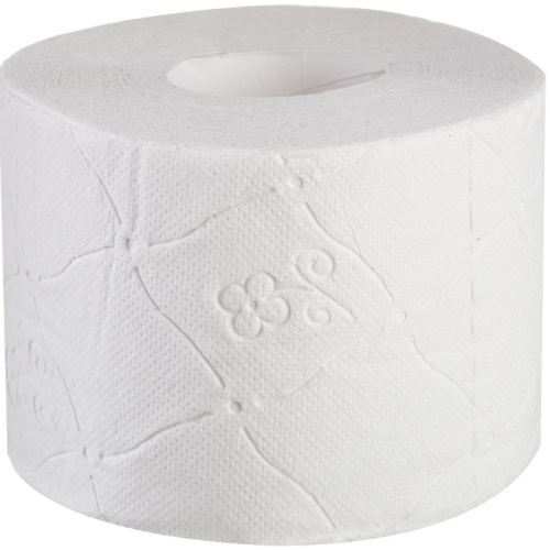 Бумага туалетная 3-х слойная "Luxoria", 17 м, 136 л, 92*110 мм, втулка d-46 мм, рулон d-96 мм, тиснение, перфорация, упак. 8 рул, "Veiro" фото 2