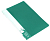 Папка ф.А4 (227*305 мм) , 10 прозрачных файлов, вертикальная загрузка, торец 12 мм, регистратор, пластик 600 мкм, "Бюрократ" (цвет: зеленый, арт.BPV10GRN)