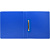 Папка ф.А4 (250*305 мм), 2 кольца 13 мм, торец 18 мм,пластик 0,5 мм, "Бюрократ" (цвет: синий, арт.ECB413, 2RBLUE)