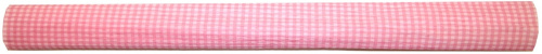 Креп-бумага розовая в клеточку, рулон 500*2500 мм, 35 г, растяжение 55%, "WEROLA"