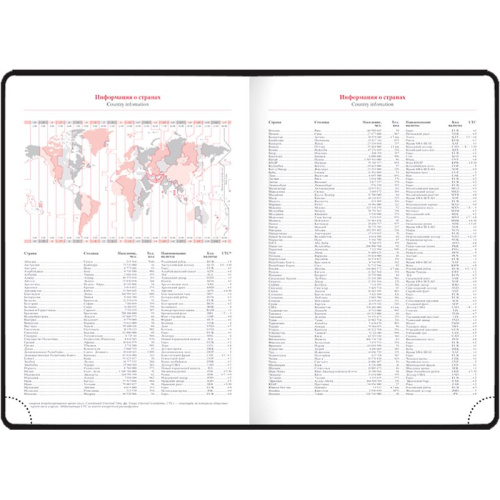 Ежедневник "Nebraska" ф.А5 (145*205 мм), недатированный, блок 70 г/м2, ляссе, искусственная кожа, 272 с, "OfficeSpace" фото 5
