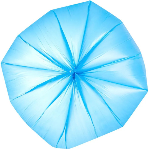 Мешки для мусора 120 л, 700*1100 мм, ПНД 18 мкм, синие, 20 шт. в рулоне, "Гринпак ПК" фото 2