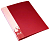Папка PZ07P ф.А4 (230*305 мм), пружинный скоросшиватель, карман внутри, торец 16 мм, торцевой регистратор, пластик 0.7 мм, "Бюрократ" (цвет: красный, арт.PZ07Pred/816872)