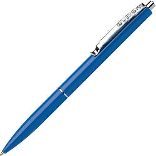 Шариковая автоматическая ручка K15, синий сменный стержень 107 мм, шарик 1 мм, "Schneider", корпус