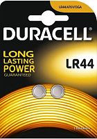 Батарейки LR44, алкалиновые, упак. 2 шт, "DURACELL"