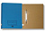 Папка скоросшиватель ф.А4 (240*315 мм), торец 30 мм, отверстие на корешке, планка приклеена, микрогофрокартон 1,8-2,3 мм, "БланкИздат" (цвет: синий, арт.Сгск)