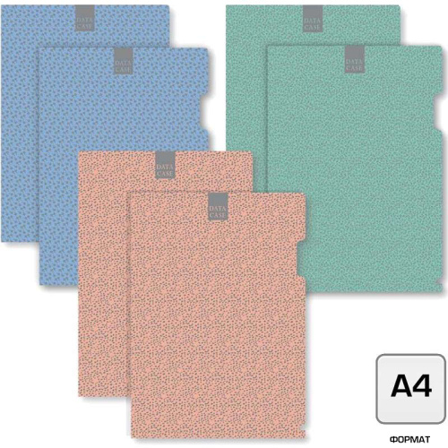 Папка-уголок "Fleur" ф.А4 (220*305 мм), цветной полипропилен 180 мкм, упак. 6 шт, "Attache" Папка-уголок "Fleur" ф.А4 (220*305 мм), цветной полипропилен 180 мкм, упак. 6 шт, "Attache"