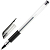 Ручка гелевая "Economy", сменный стержень 129 мм, линия 0,5 мм, манжета, "Attache" (цвет: черный, арт.901702)