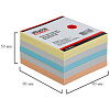 Сменный бумажный блок для записи 90*90*50 мм, 4 цв, 65/80 г/м2, "Attache"