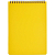 Блокнот "Bright colours" 60 л. ф.А5 (148*215 мм), клетка, гребень сверху, пластик. обл, "Attache" (цвет: желтый, арт.1368112)