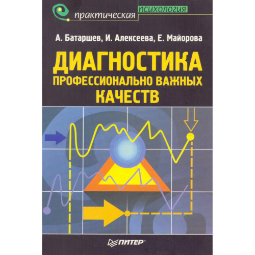 Батаршев А.В, Алексеева И.Ю, Майорова Е.В. Диагностика профессионально важных качеств. - СПб.: Питер, 2007. - 192 с. - (Практическая психология). - мягк. обл.