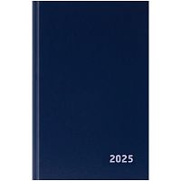 Ежедневник ф.А5 (132*206 мм), датированный 2025 г, блок 60 гр/м2, бумвинил, 336 с, "BG"