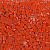 Стразы неклеевые ZMS SS07, квадратные 2,3*2,3 мм, 10 г, акрил, "Zlatka" (цвет: оранжево-красный, арт.0011)