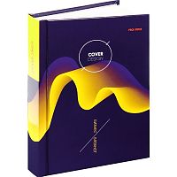 Бизнес-блокнот 160 л, ф.А6 (111*149 мм), клетка, рамка на странице, сшивка сбоку, твердая обл, "Проф-Пресс"