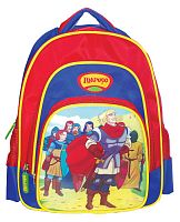 Рюкзак для младших школьников "Рыцарь", на молнии, цвет красно/синий, "Limpopo"