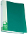 Папка ф.А4 (238*305 мм), 60 прозрачных файлов, вертикальная загрузка, торец 40 мм, регистратор, пластик 700 мкм, "Бюрократ" (цвет: зеленый, арт.BPV60GRN)