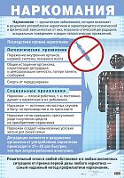 Латчук В.Н, Миронов В.К, Миронов С.К. Наркомания. ф. 70*100. - Средняя и старшая школа. ОБЖ. - М.: Дрофа, 2007. - Глянцевая односторонняя карта.