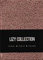 Записная книжка "Lizy collection" 96 л. ф.А5 (140*200 мм), линия, сшивка сбоку, тверд. обл. PVC, "Апплика"