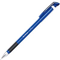 Ручка шариковая "xFine", игольчатый сменный стержень 138 мм, шарик 0,3 мм, линия 0,2 мм, прорезиненный корпус, "Berlingo"