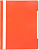 Папка скоросшиватель "Премиум" ф.А4 (230*310 мм), до 100 л, прозрачный верхний лист, торец 20 мм, полипропилен 120/160 мкм, "Бюрократ" (цвет: оранжевый, арт.PS20OR, 816302)