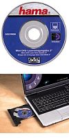 Диск для чистки линз в ноутбуке, Mini DVD, на блистере, "Hama"