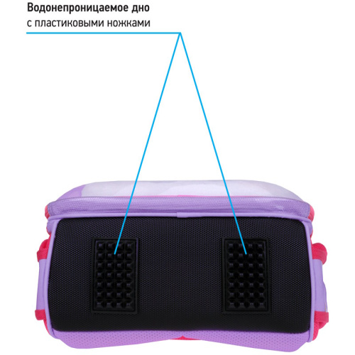Рюкзак "Expert", анатомическая спинка, 2 отделения, 2 кармана, молния, EVA/нейлон, 370*280*160, "Berlingo" фото 3