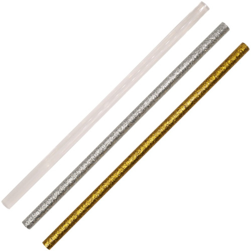 Стержень к клеевому пистолету L 200 мм, D-7 мм, упак 8 шт, "Silwerhof" фото 2 Стержень к клеевому пистолету L 200 мм, D-7 мм, упак 8 шт, "Silwerhof" фото 2