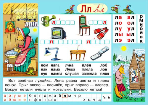 Игнатьева Т.В. Тарасова Л.Е. Буква Л / Игнатьева Т.В. Тарасова Л.Е. Буква Р. - ф.100*70 см. - Начальная школа. - М.: Дрофа, 2005. - Глянцевая двухсторонняя карта.
