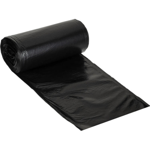 Мешки для мусора "EcoСlean" 65 л, 500*800 мм, d30 см, ПВД 25 мкм, черный, 20 шт. в рулоне, "Концепция быта" фото 2