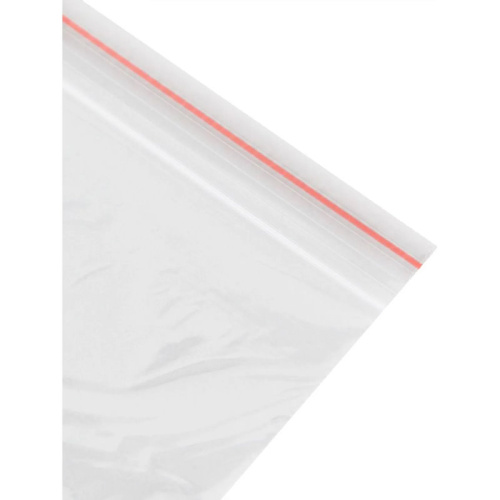 Фасовочный пакет, замок Zip Lock, ПВД 32 мкм, 80*120 мм, упак. 100 шт фото 3