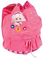 Торба "Pinky", завязки, лямки, 300*400 мм, "EaSTar"