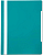 Папка скоросшиватель "Премиум" ф.А4 (230*310 мм), до 100 л, прозрачный верхний лист, торец 20 мм, полипропилен 120/160 мкм, "Бюрократ" (цвет: голубой, арт.PS20AZURE, 816293)