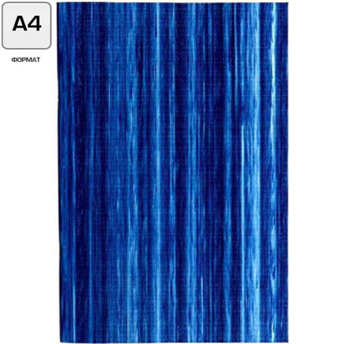 Тетрадь 96 л. ф.А4 (190*265 мм), линия, скоба, бумвинил. обл, "Союзбланкиздат"